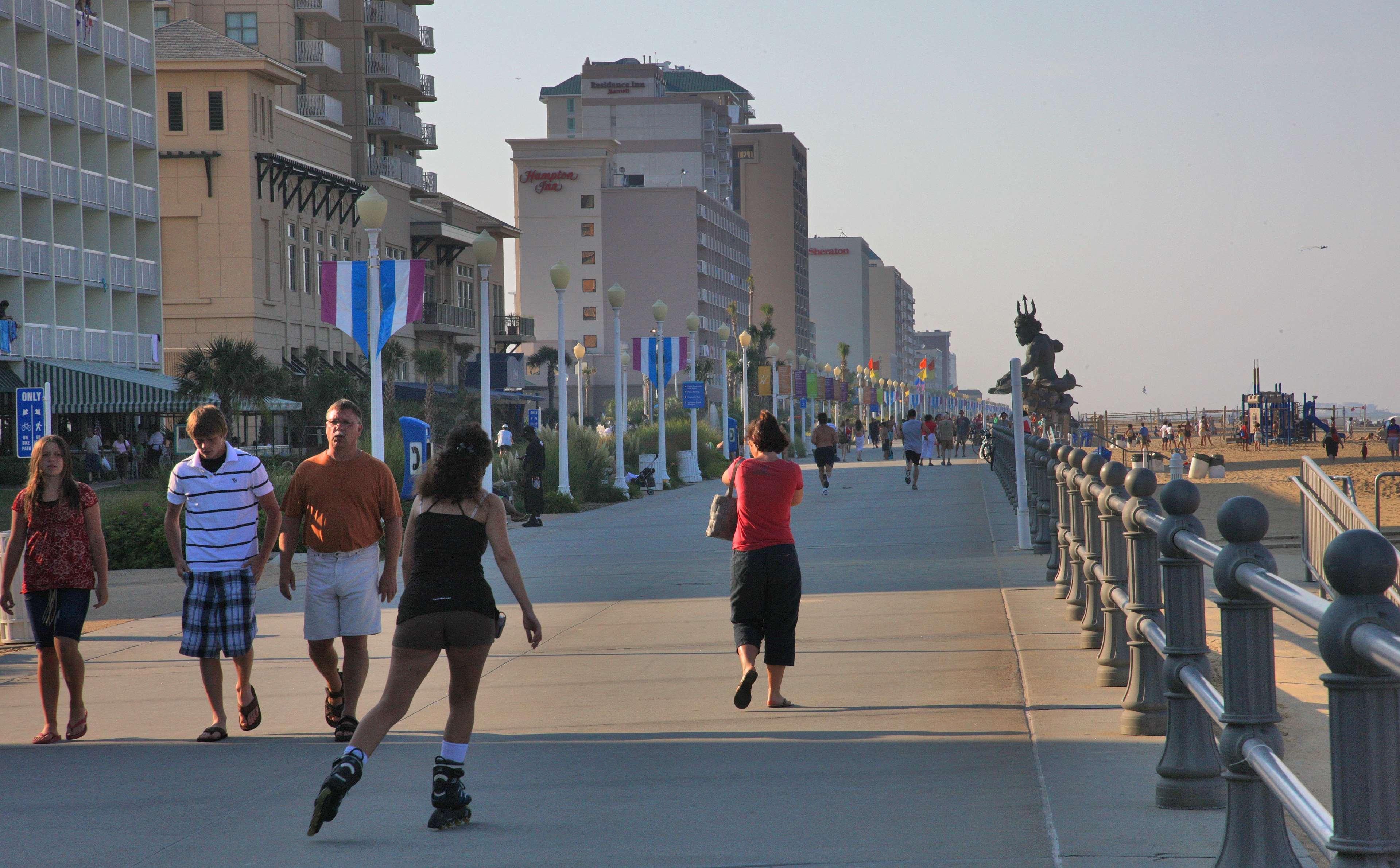 Hampton Inn Virginia Beach Oceanfront North Dış mekan fotoğraf